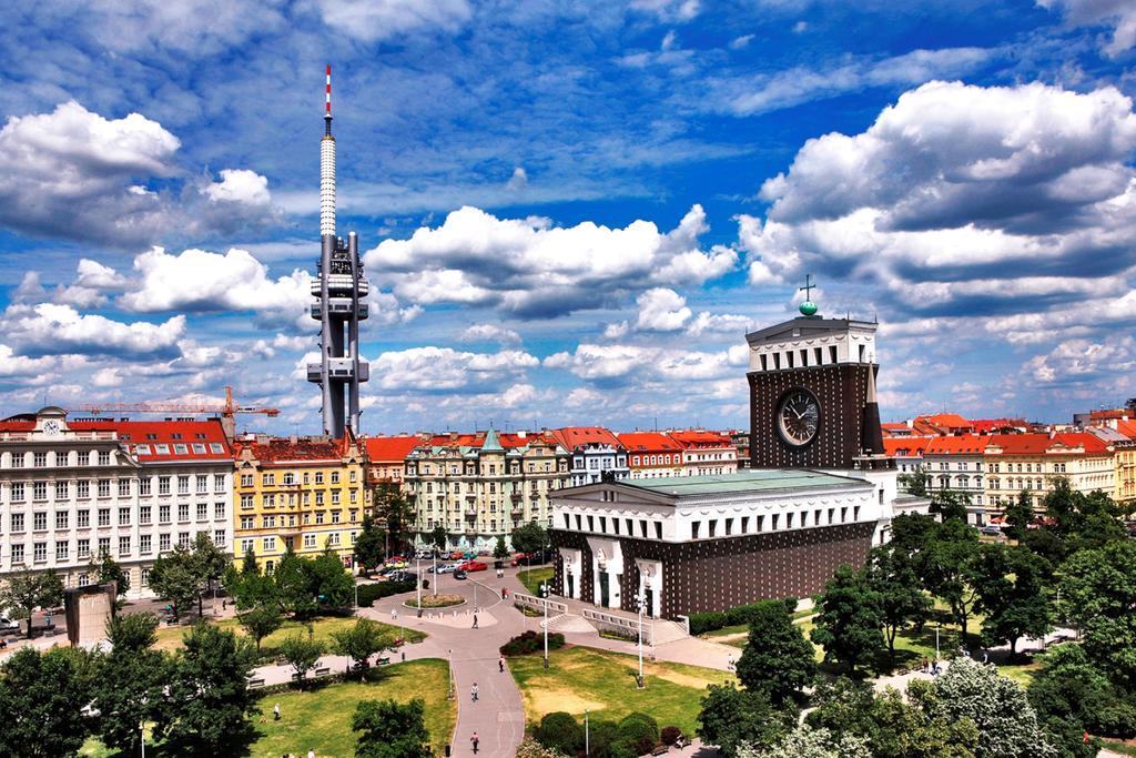 Modern Apartment Riegrovy Sady Praag Buitenkant foto